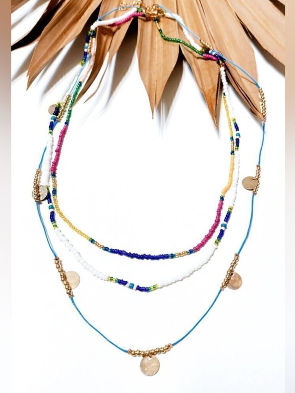 Multicolorbeadednecklace957